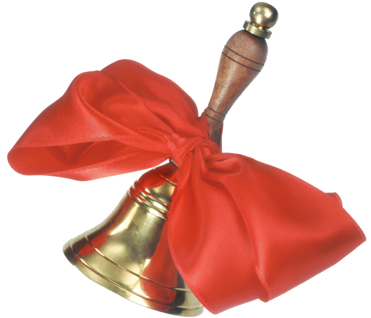 Фото звонок на белом фоне