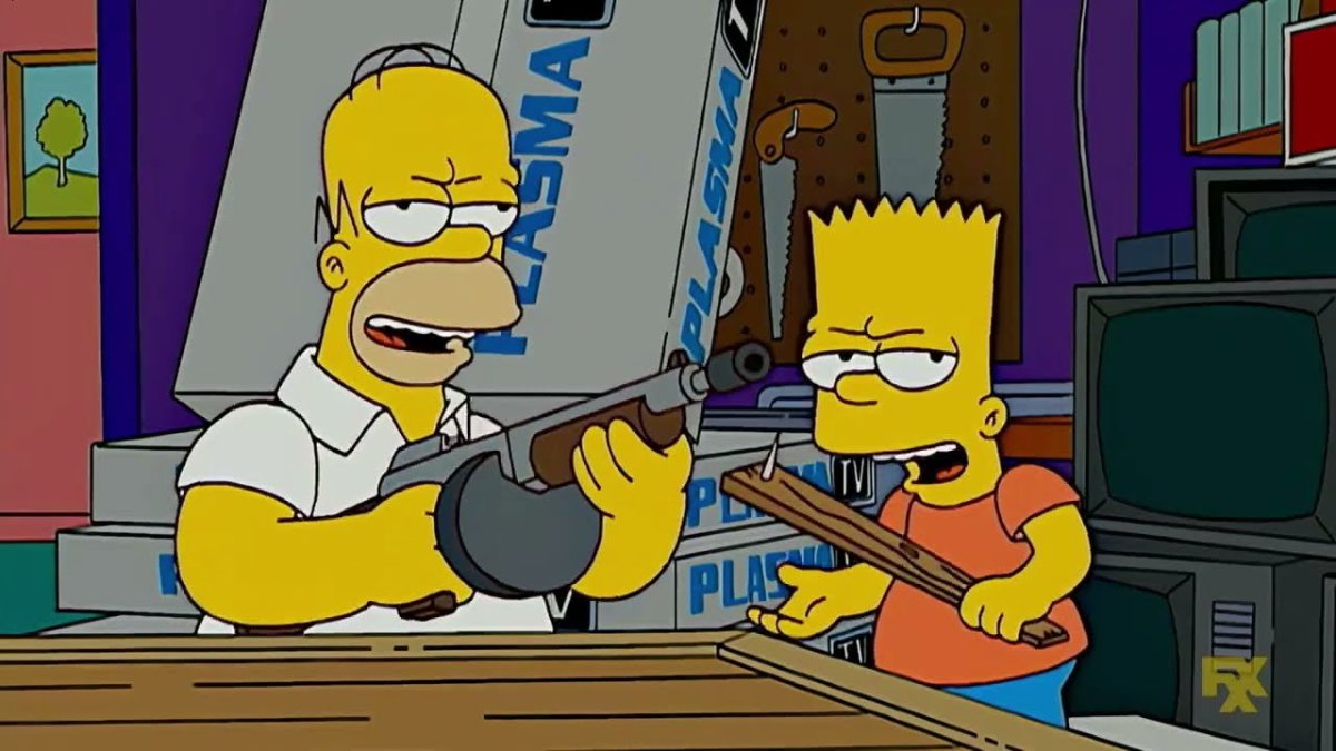 Гомер симпсон плачет