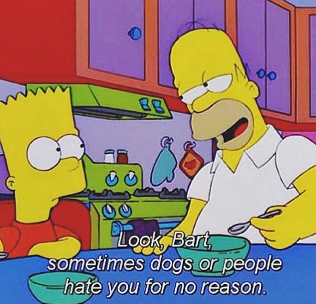 Homer and marge Kiss