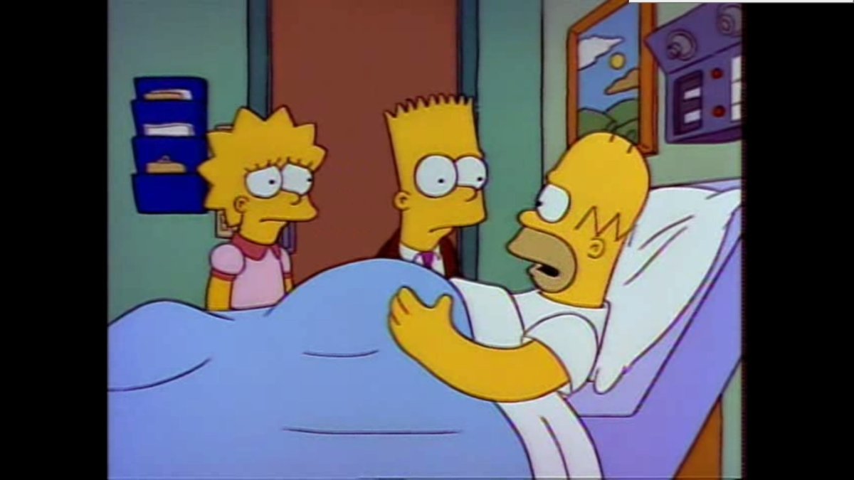 Симпсоны гомер душит Барта