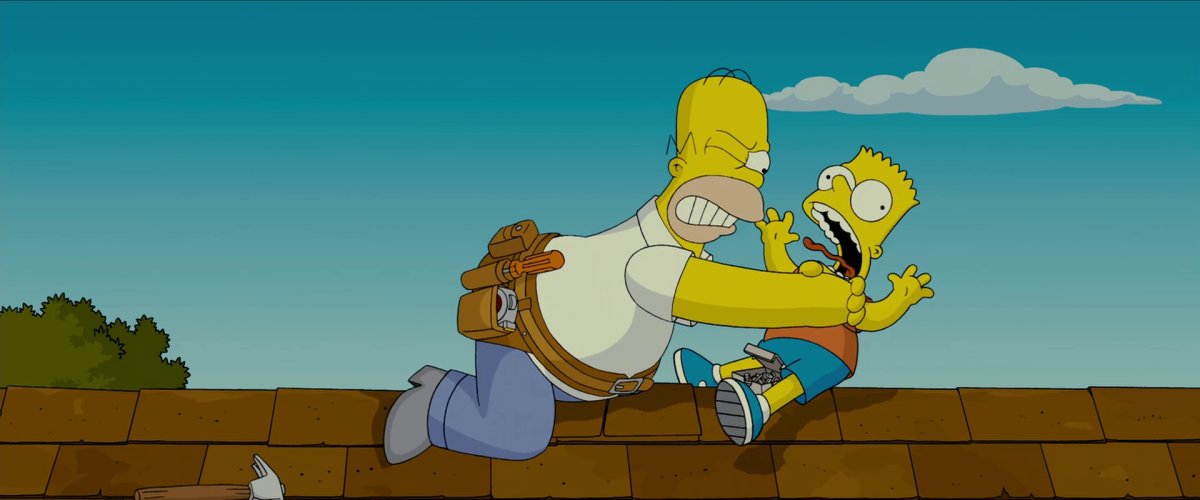 Гомер душит Барта