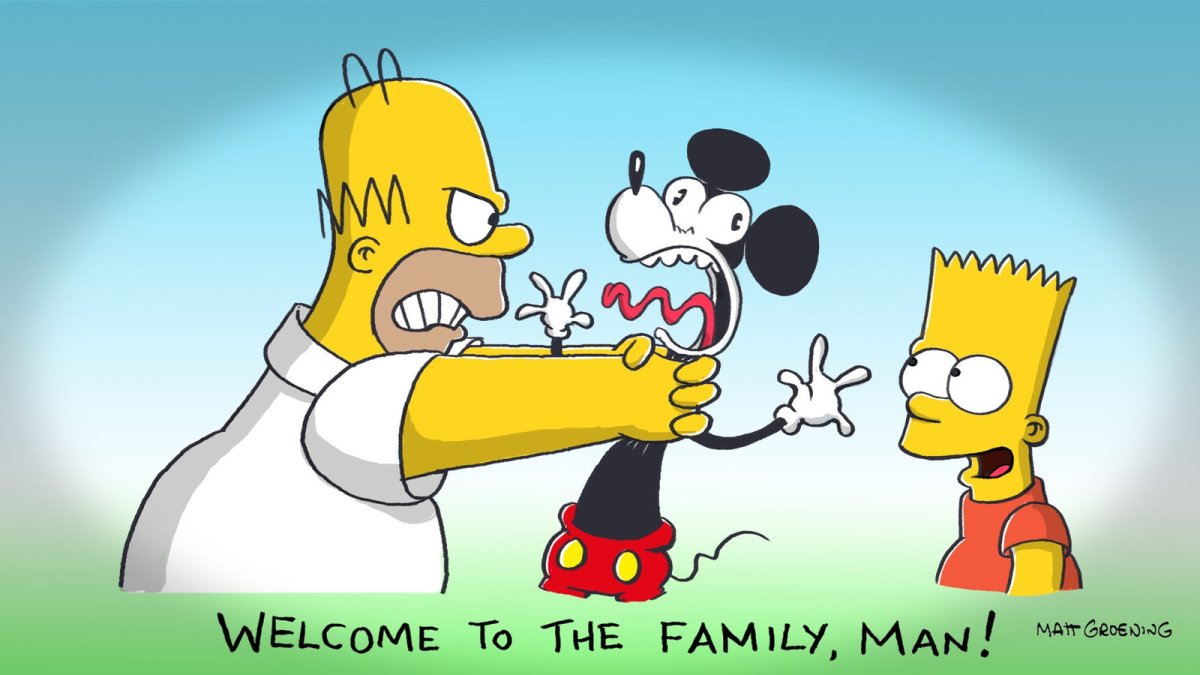 Симпсоны барт душит Гомера