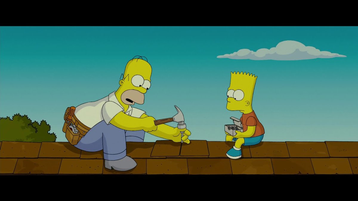 Симпсоны барт душит Лизу