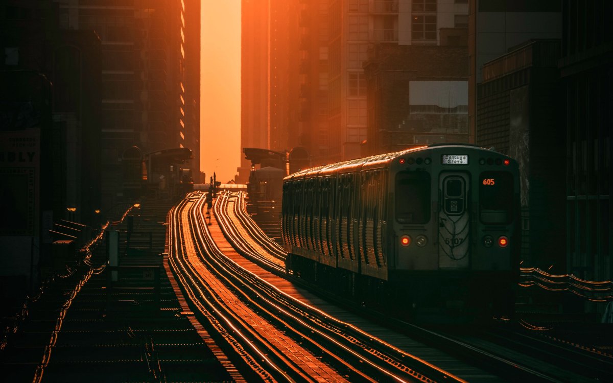 ЖД В тумане