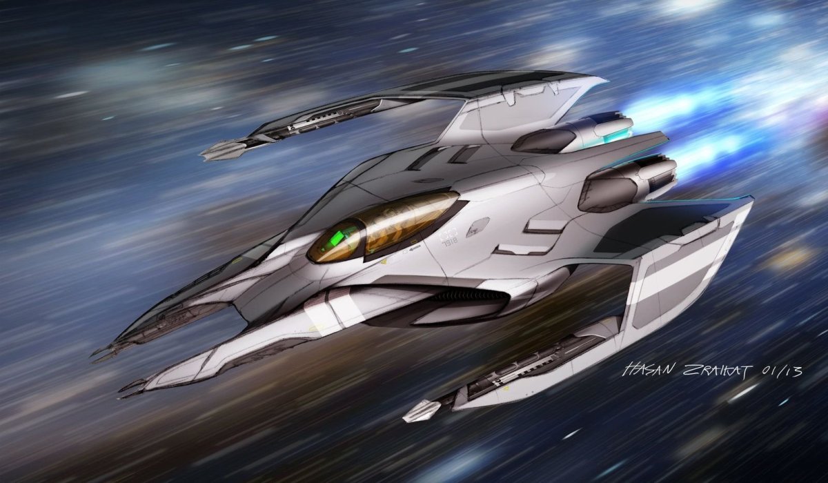 Стелс космический корабль будущего