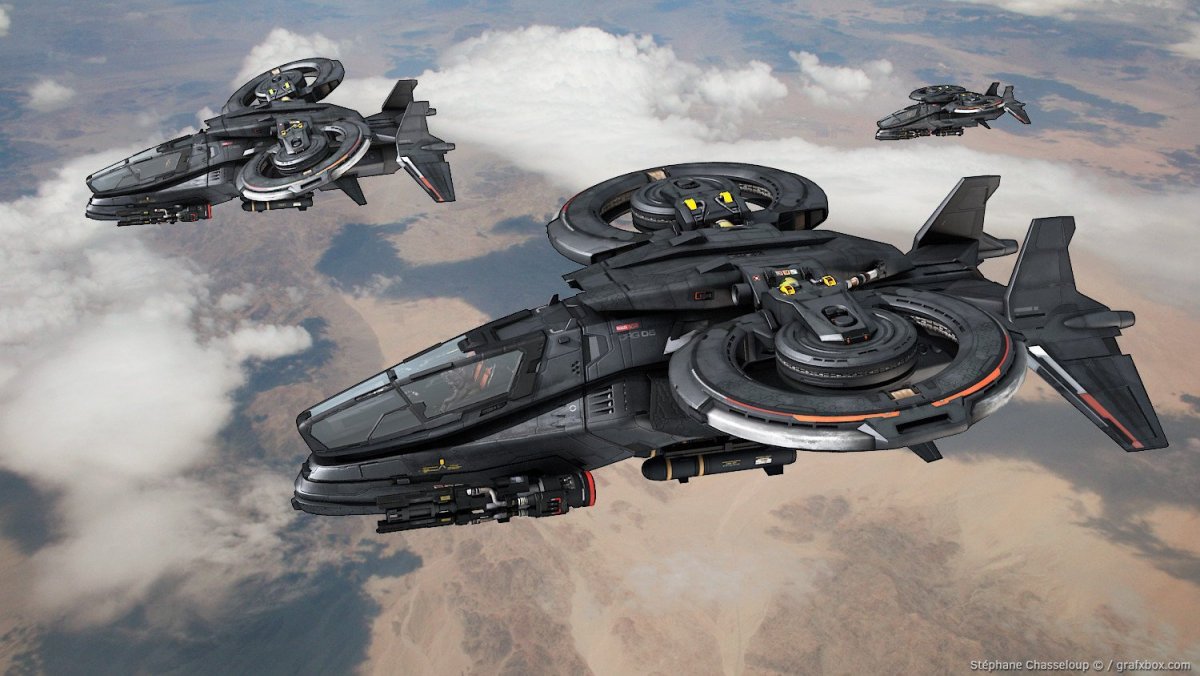 Стелс десантный шаттл