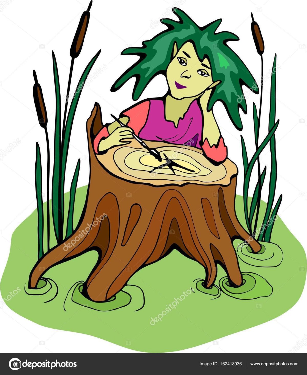 Кикимора Болотная 5 класс