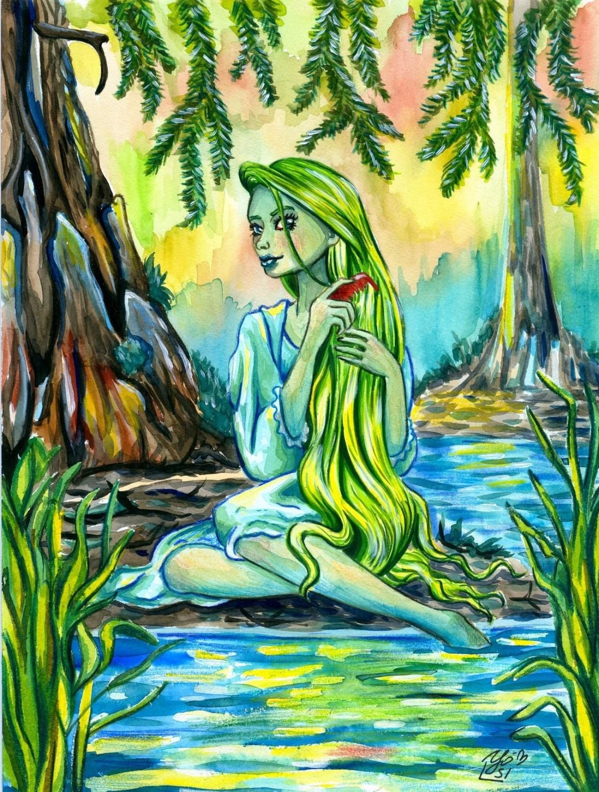 Мавка Славянская Русалка