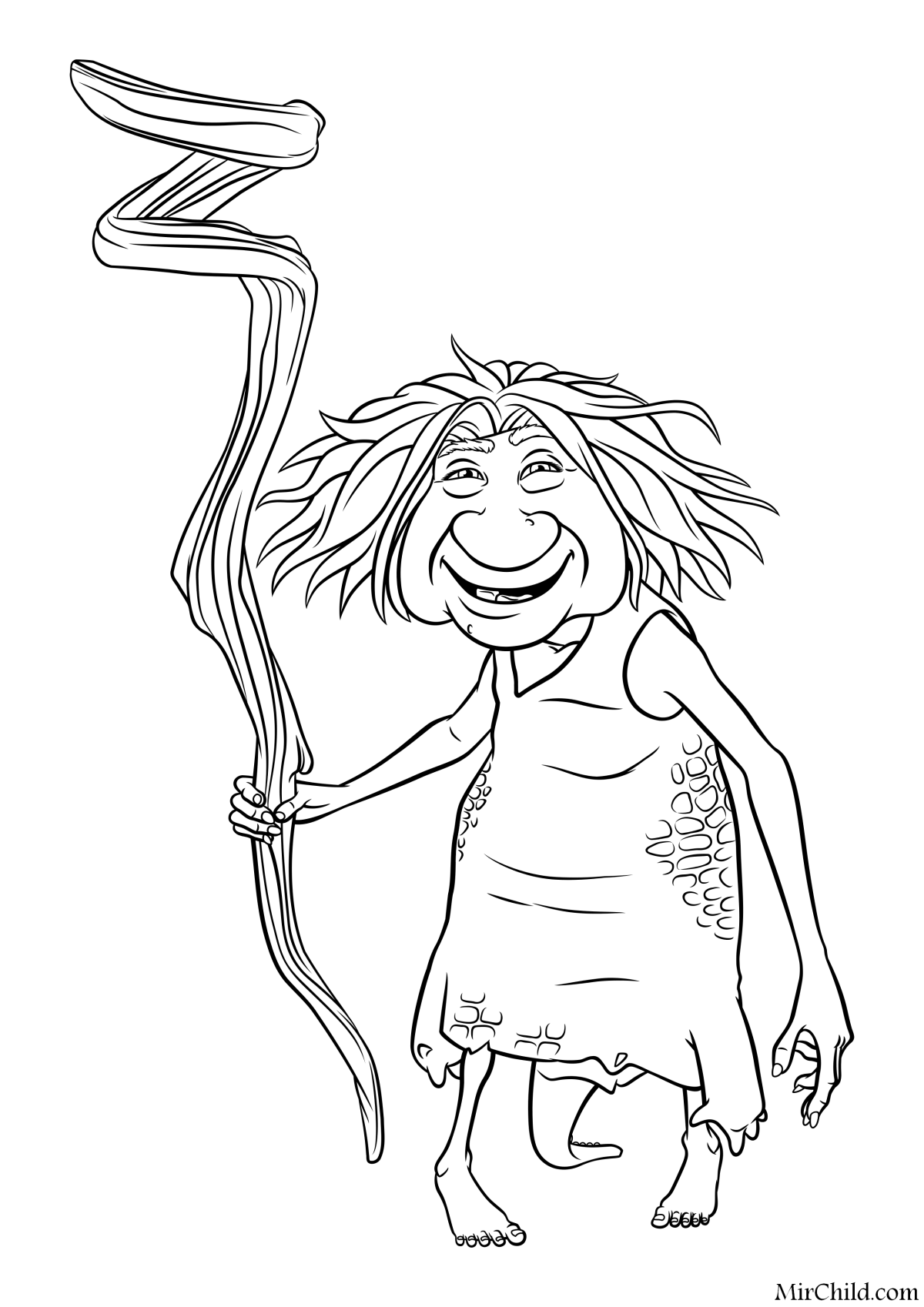 Семейка Крудс бабушка