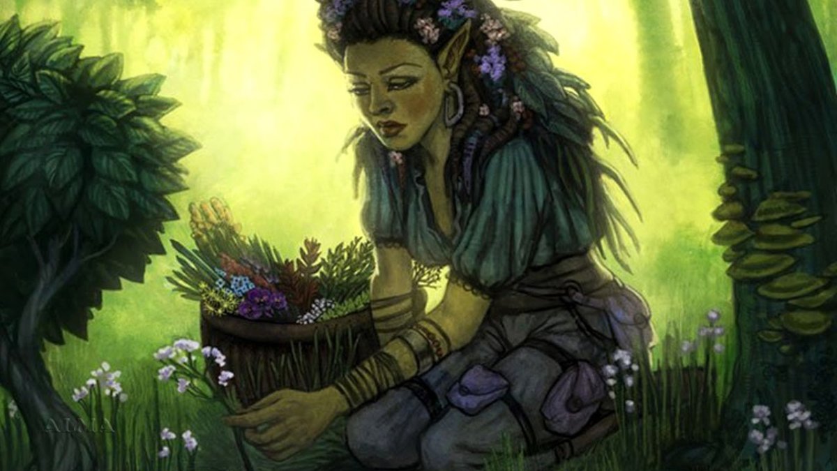 Кикимора Болотная ведьма