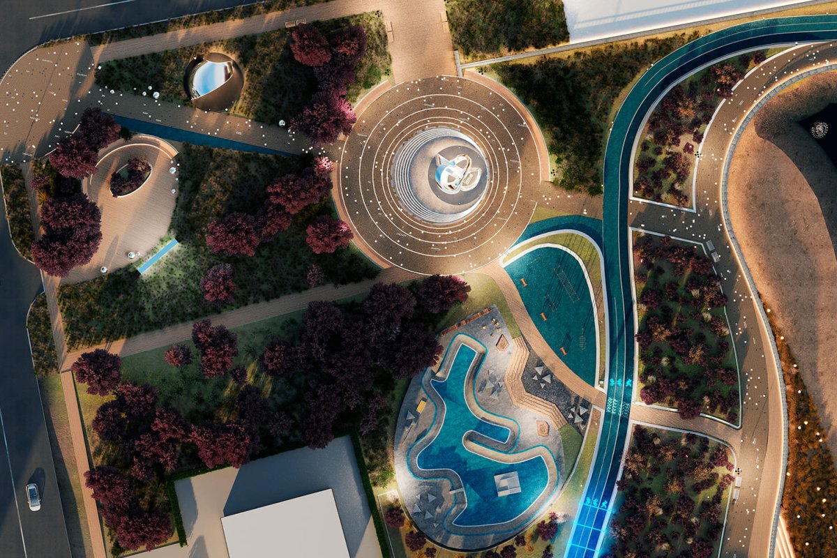 Благоустройство озера молодежное новый Уренгой