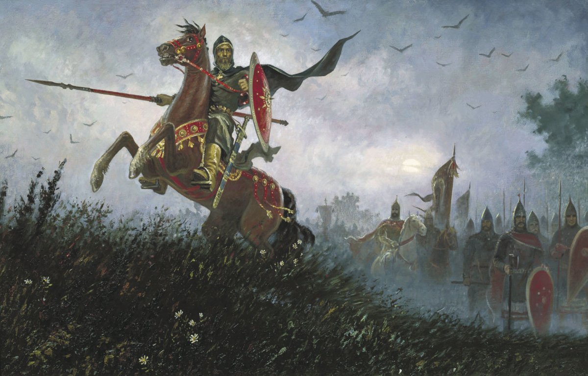 Александр Пересвет Куликовская битва