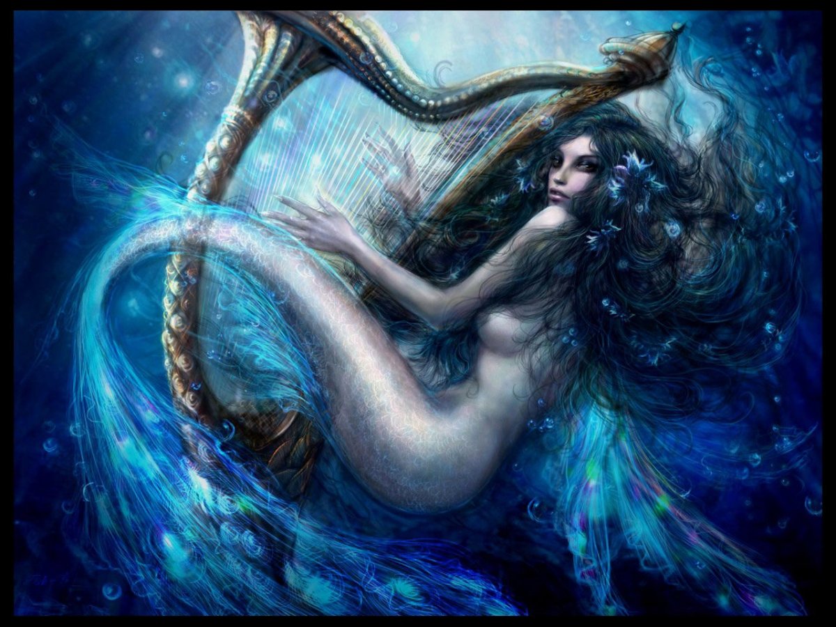 Морская нимфа океанида