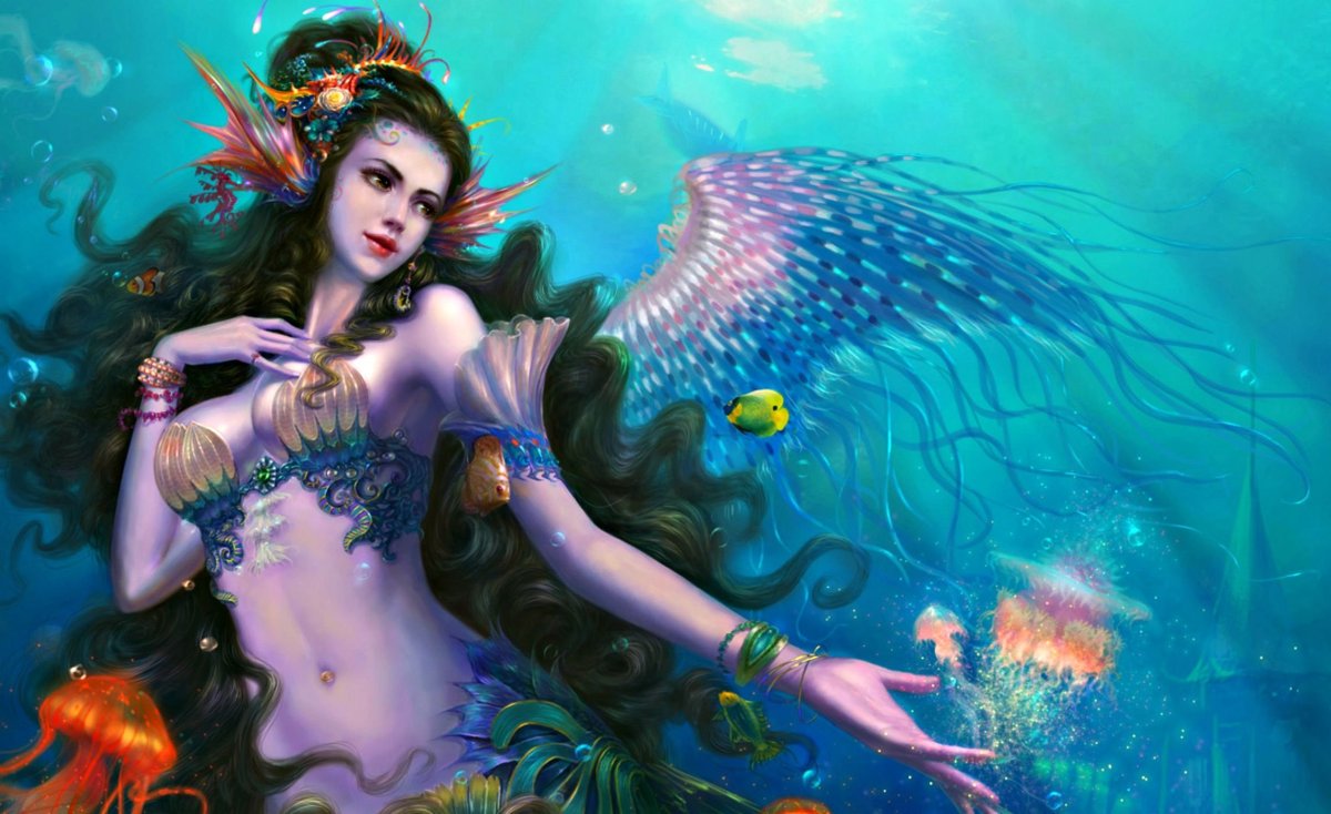 Мифические русалки