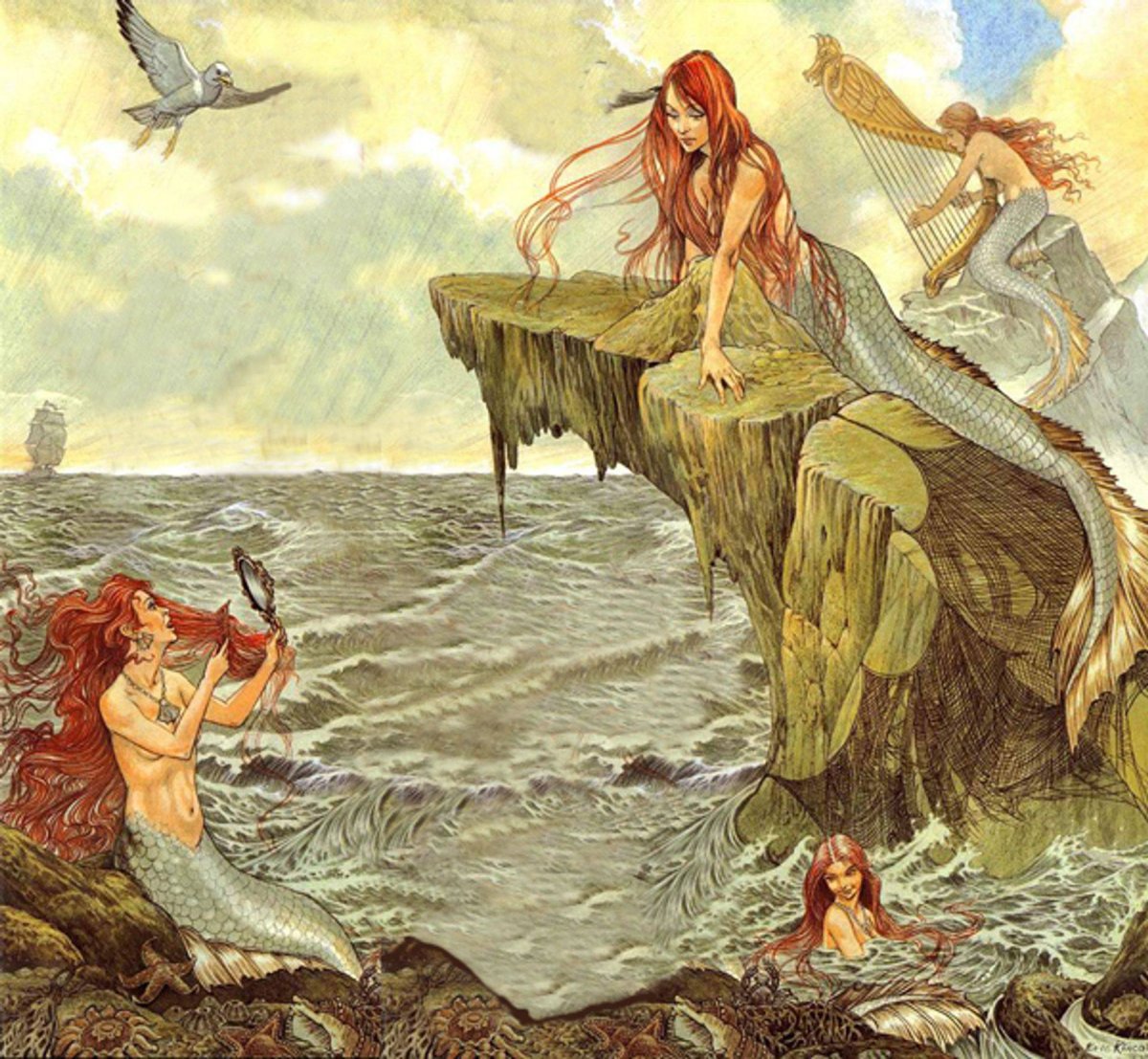 Сирены Греческая мифология