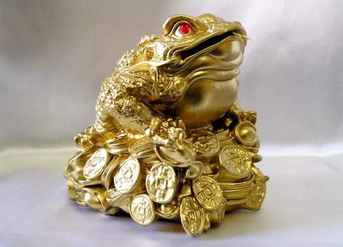 Трехлапая жаба фэн шуй