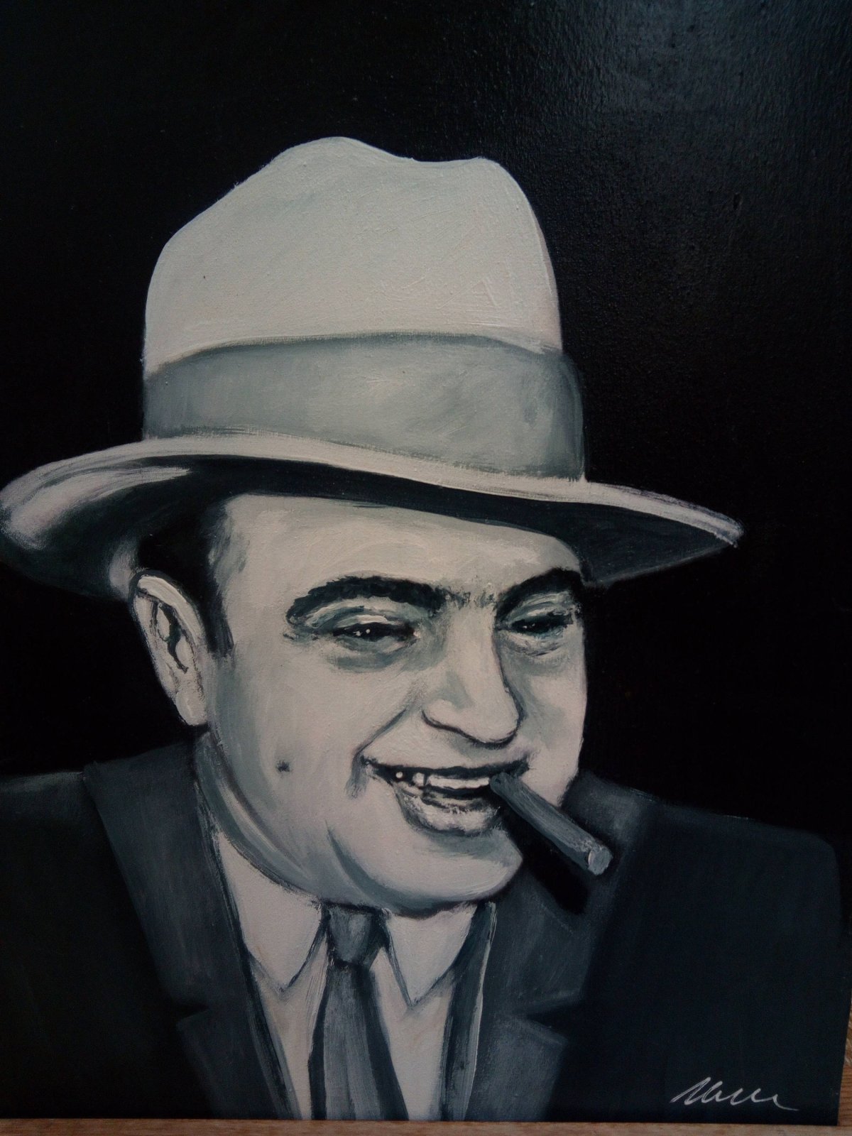 Портрет Аль Капоне