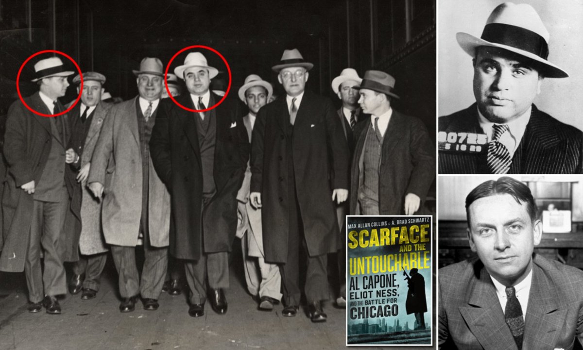 Джонни Торрио и Аль Капоне