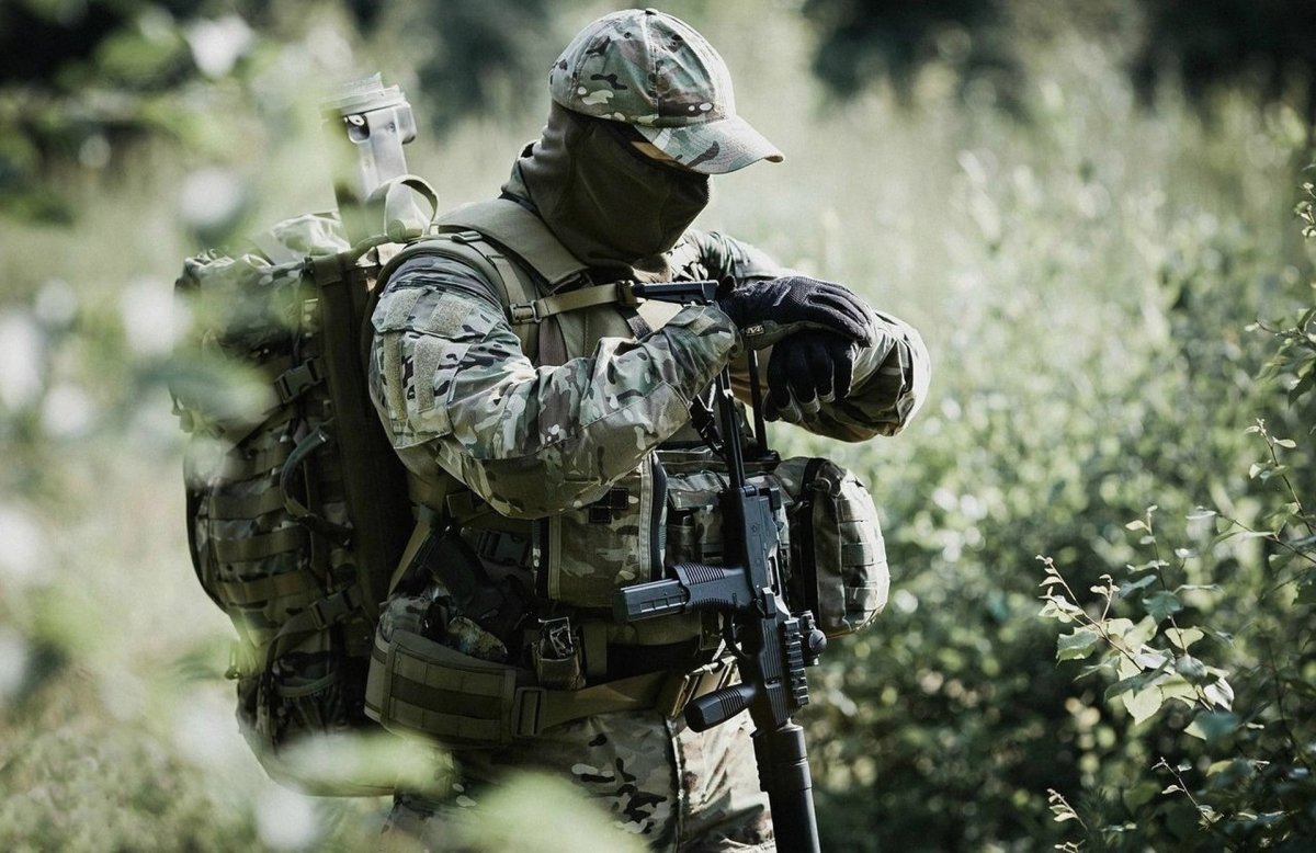 Спецназ ЦСН ФСБ Альфа в лесу