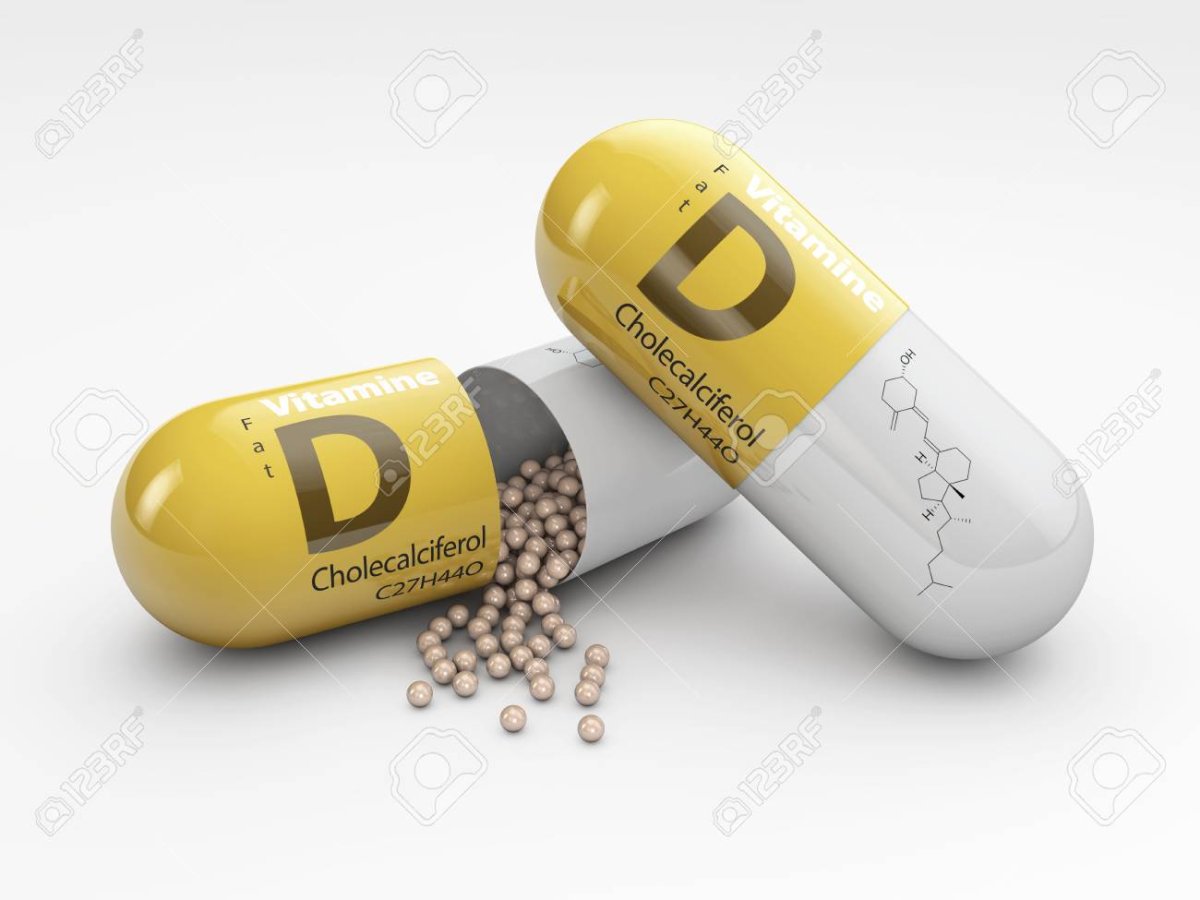 Баночка витаминов без фона