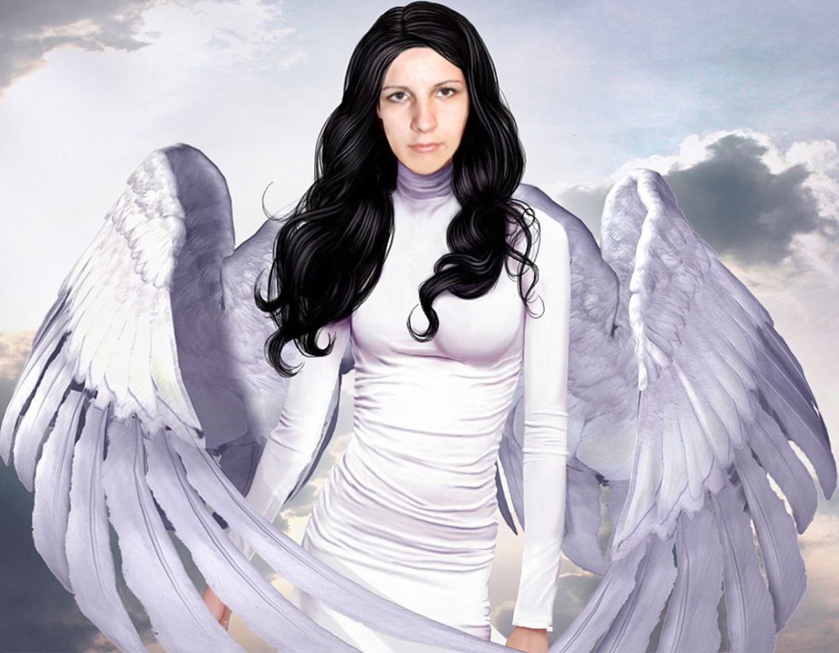 Красивые девушки с крыльями