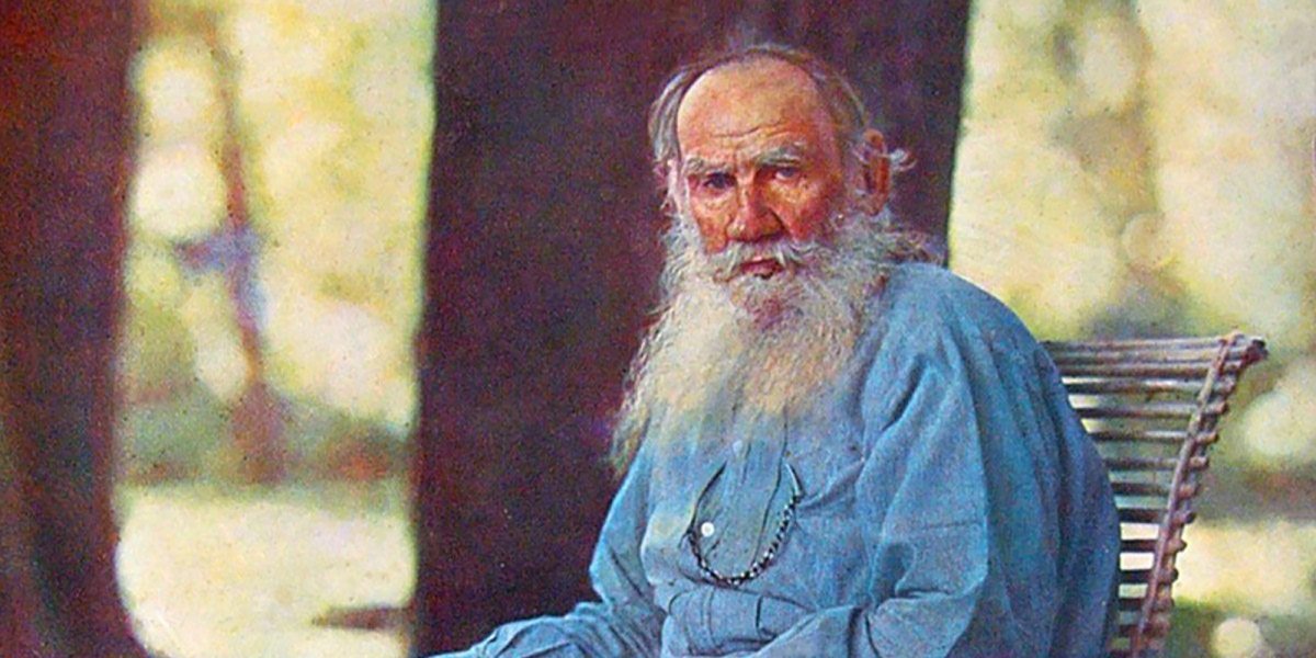 Прокудин Горский портрет Льва Толстого