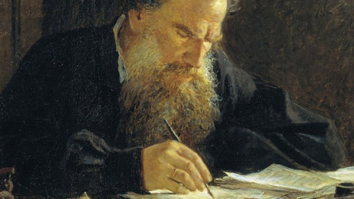 Портрет л.н. Толстого. 1887