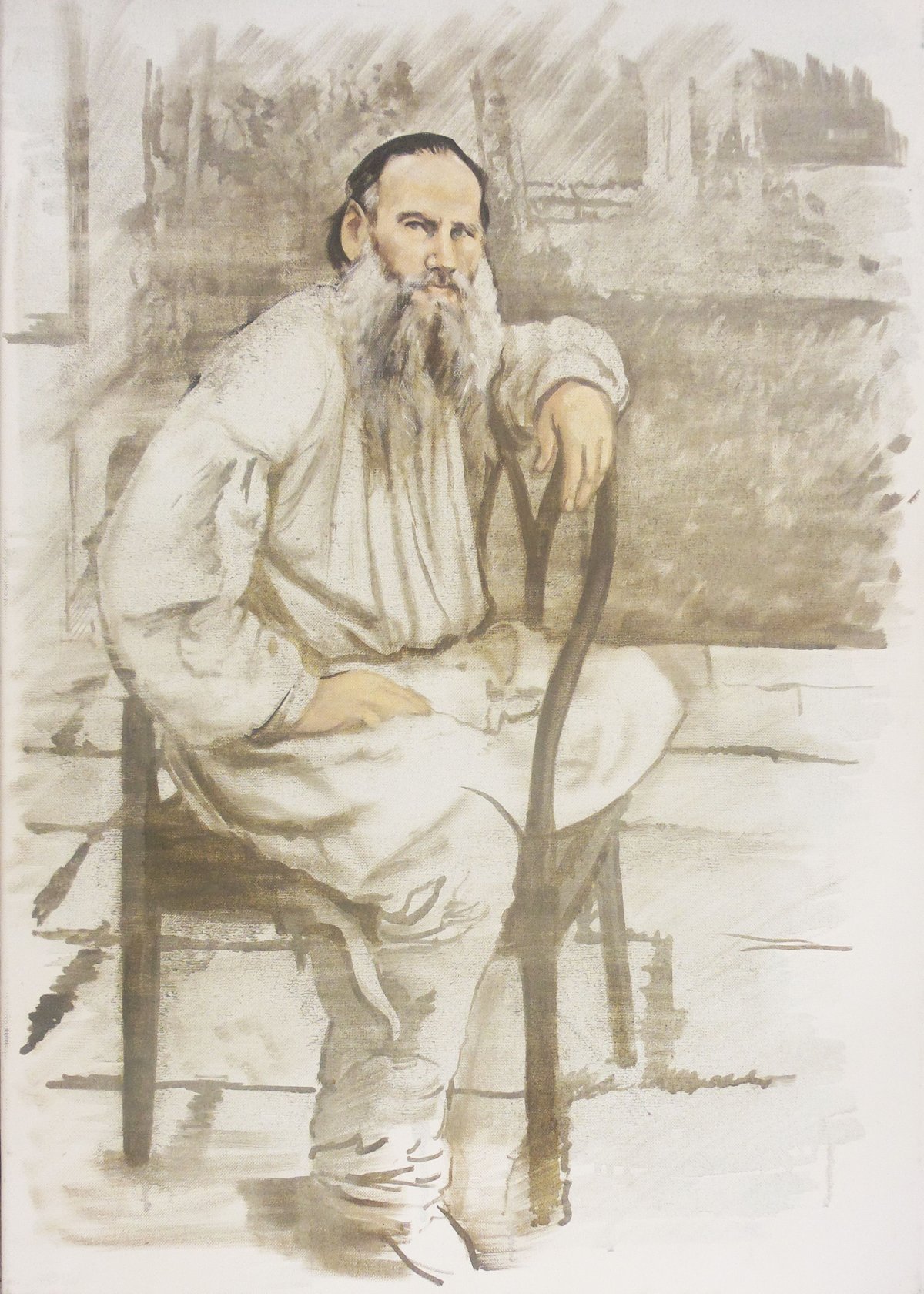 Толстой Лев Николаевич набросок