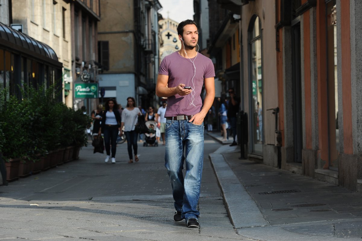 Мужчина на улице