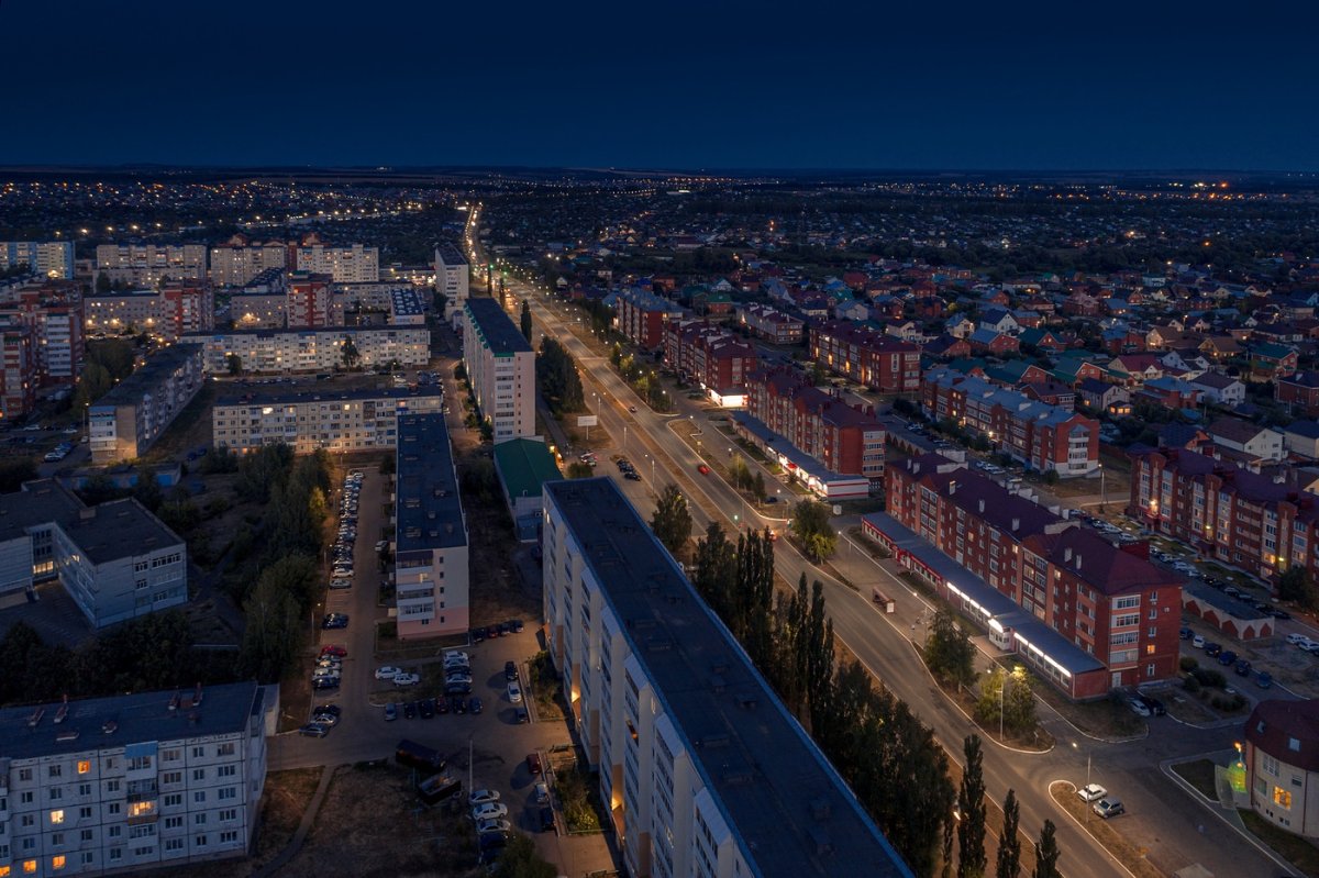 Нефтекамск с высоты