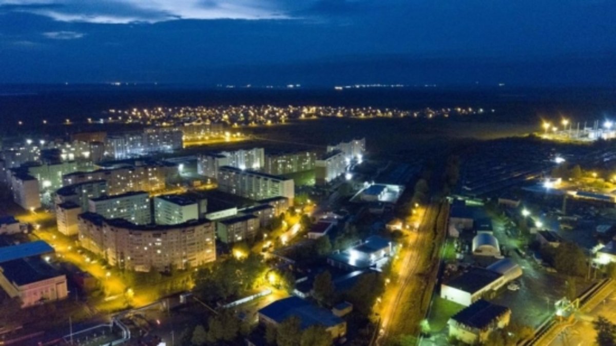 Вид города Нефтекамск