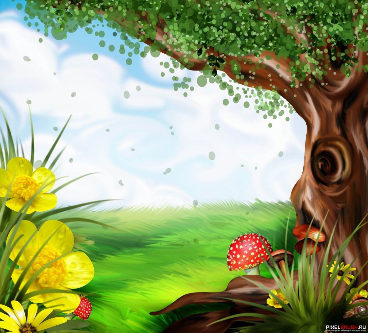 Мультяшная Поляна