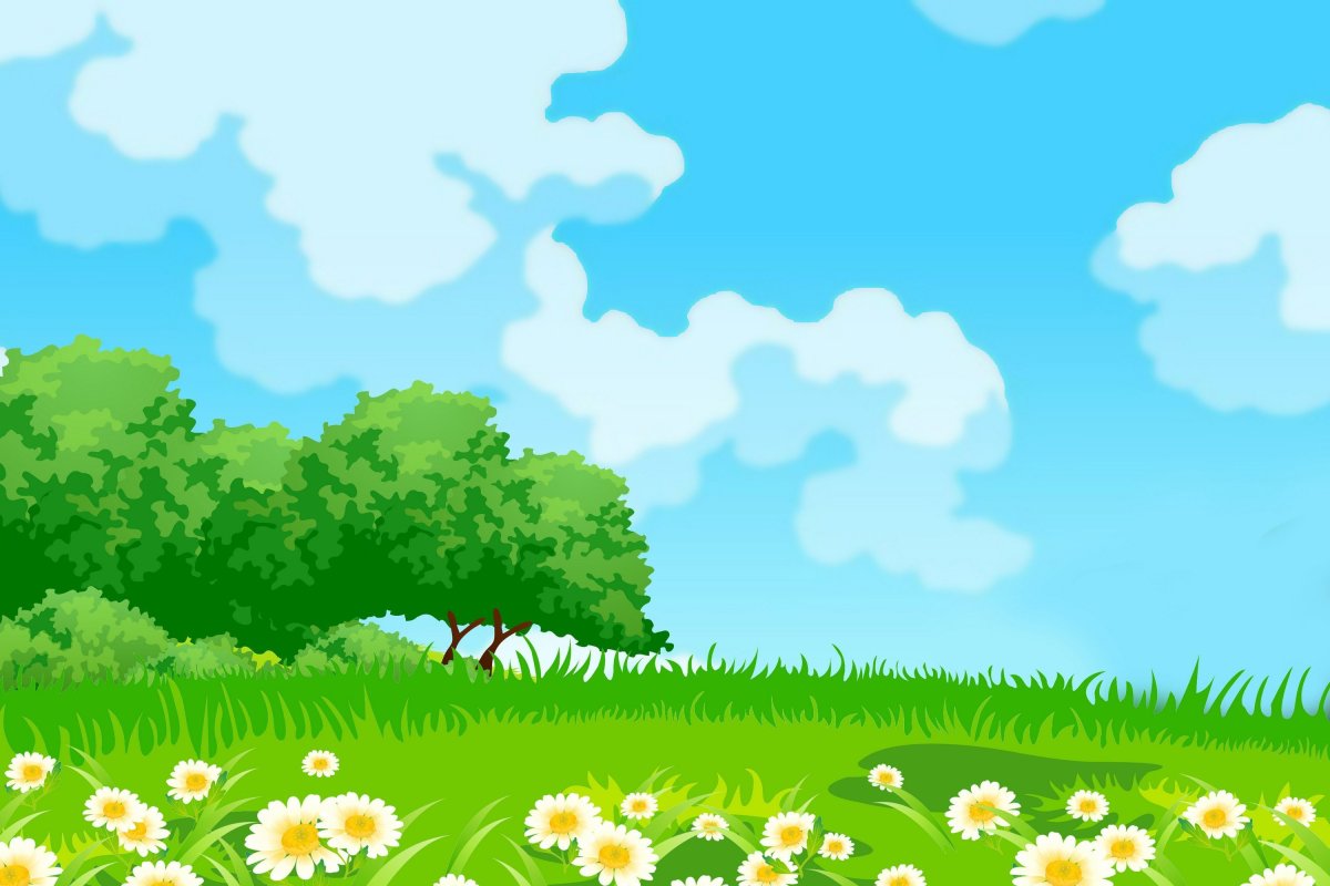 Фон для детского сада природа