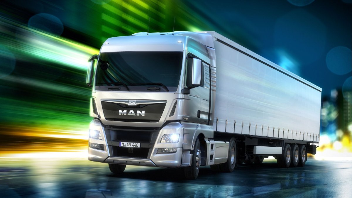 КАМАЗ фура ман