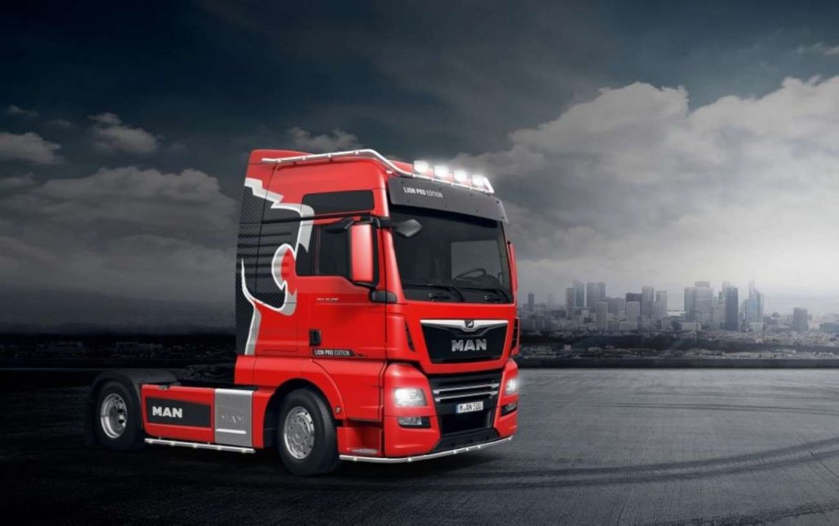 Ман ТГХ 18.500 чёрный