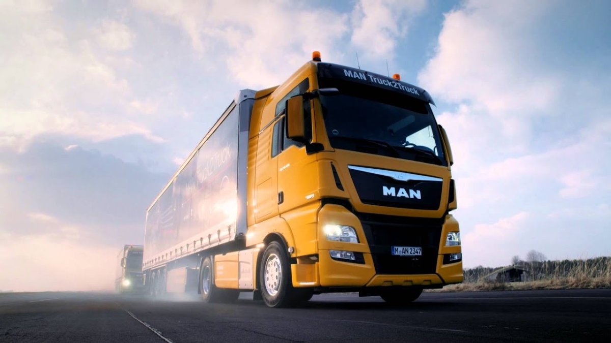 Грузовик ман ТГС Дальнобой