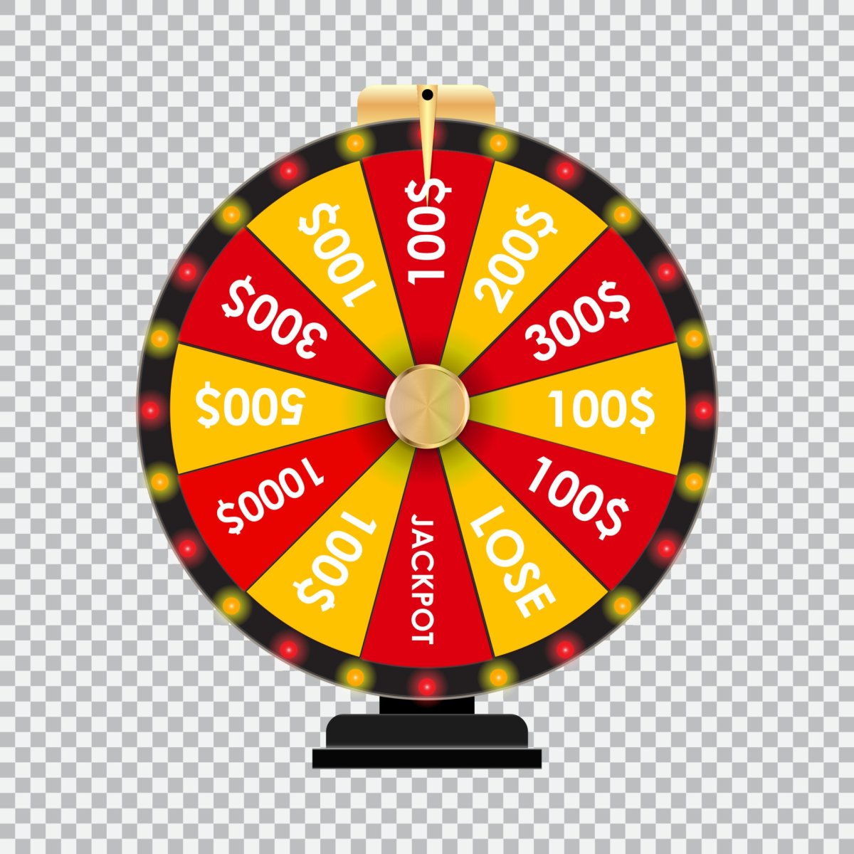 Колесо фортуны вектор