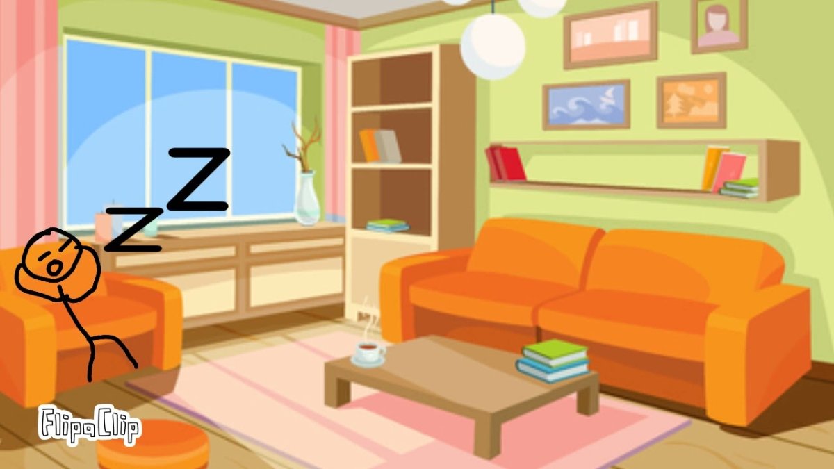 Living Room рисунок для детей