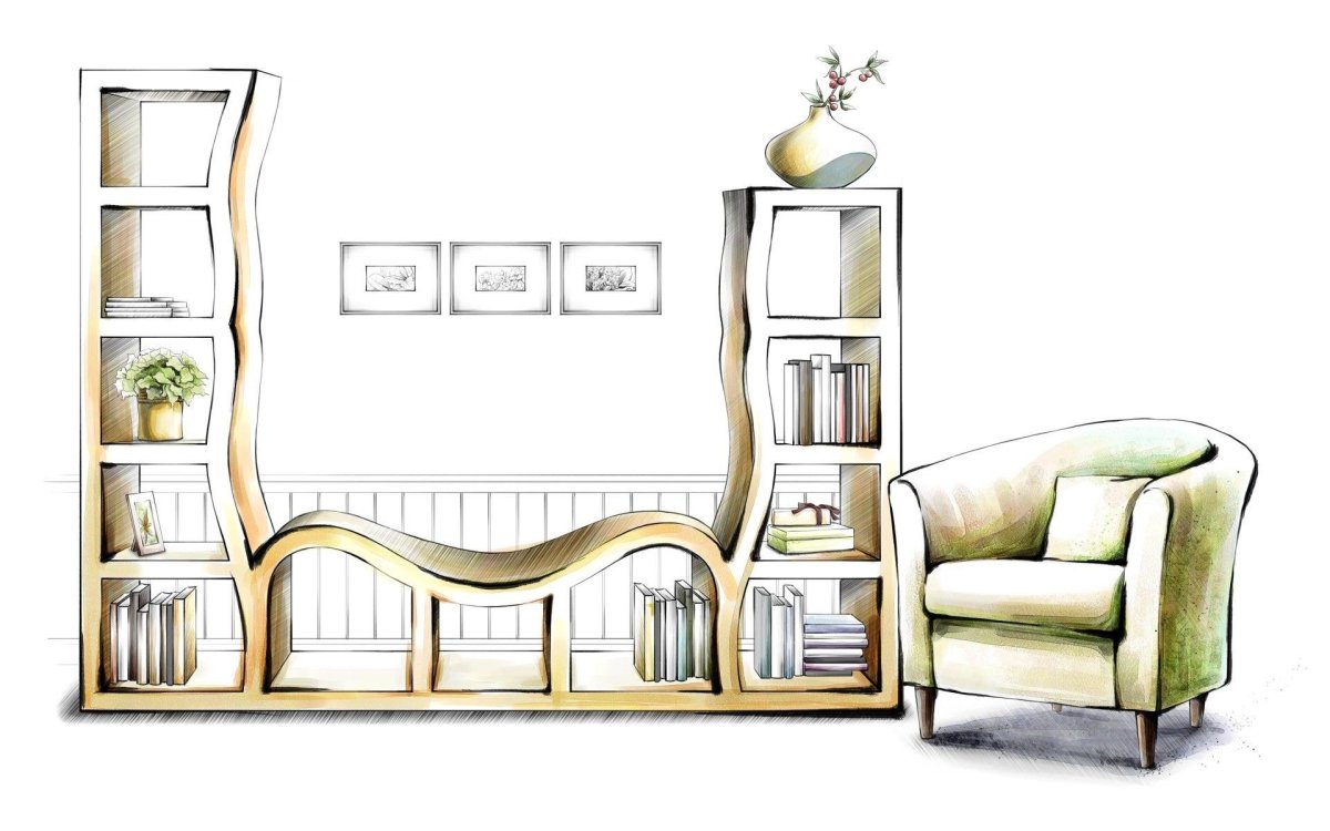 Интерьер клипарт