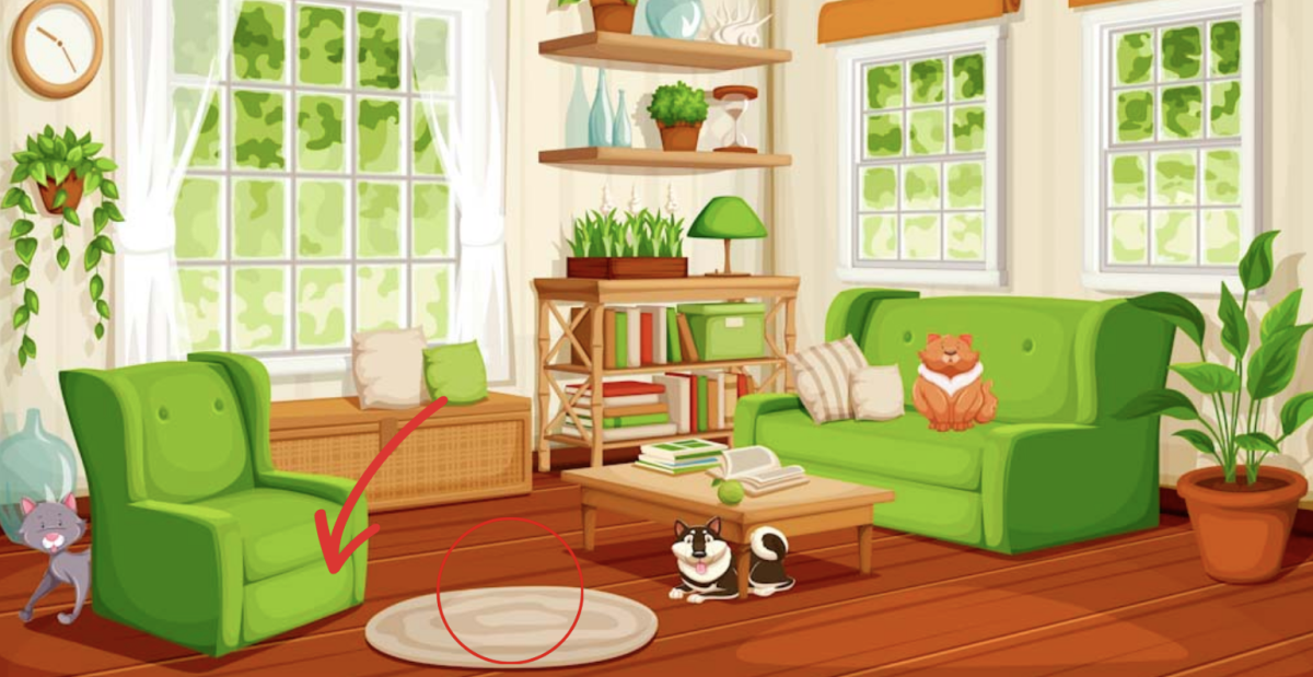 Принадлежности для гостиной рисунки