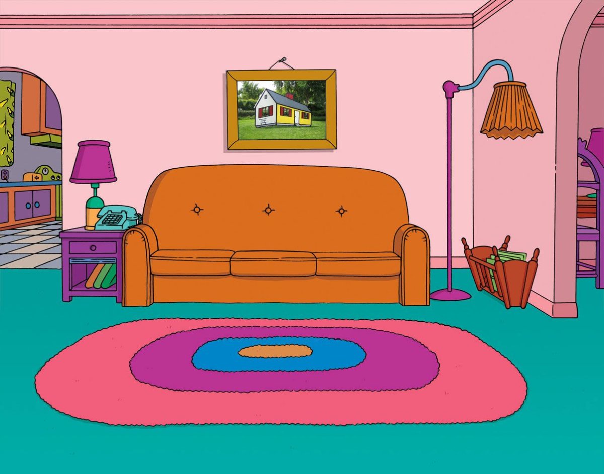 Раскраска мебель для малышей