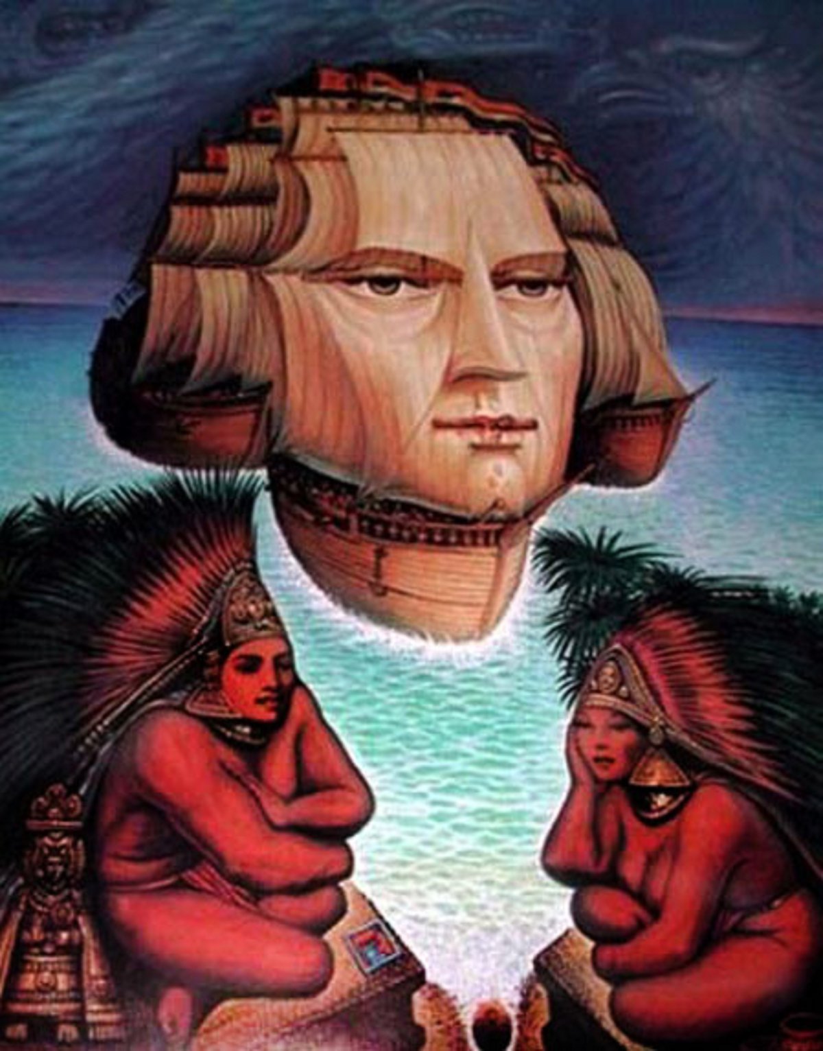 Октавио Окампо Мона Лиза