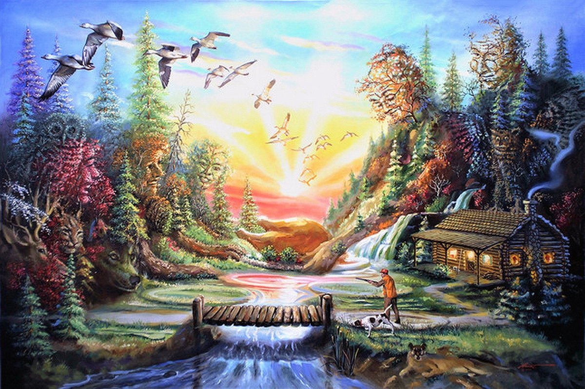 Дональд раст картины