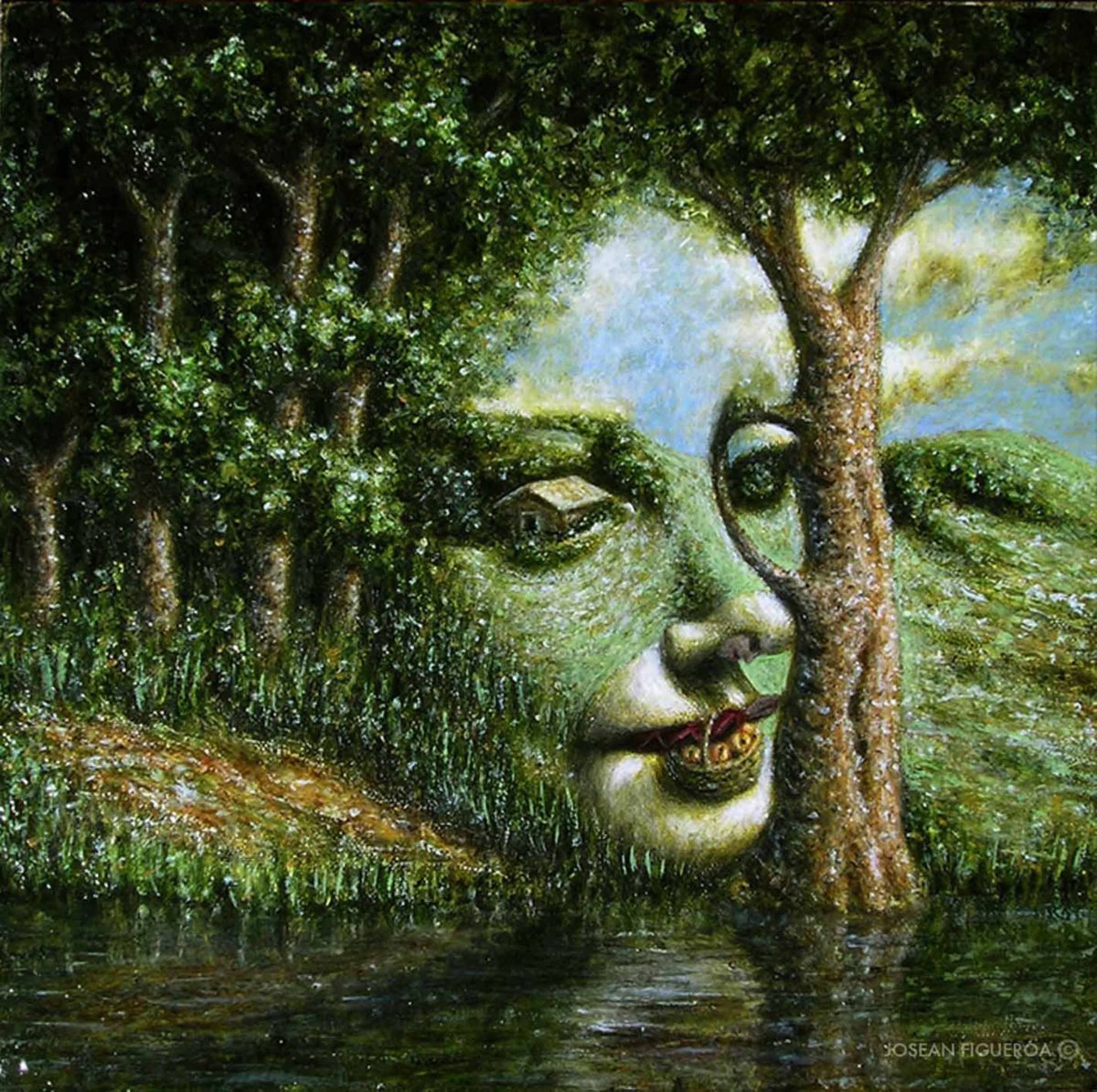 Октавио Окампо портреты