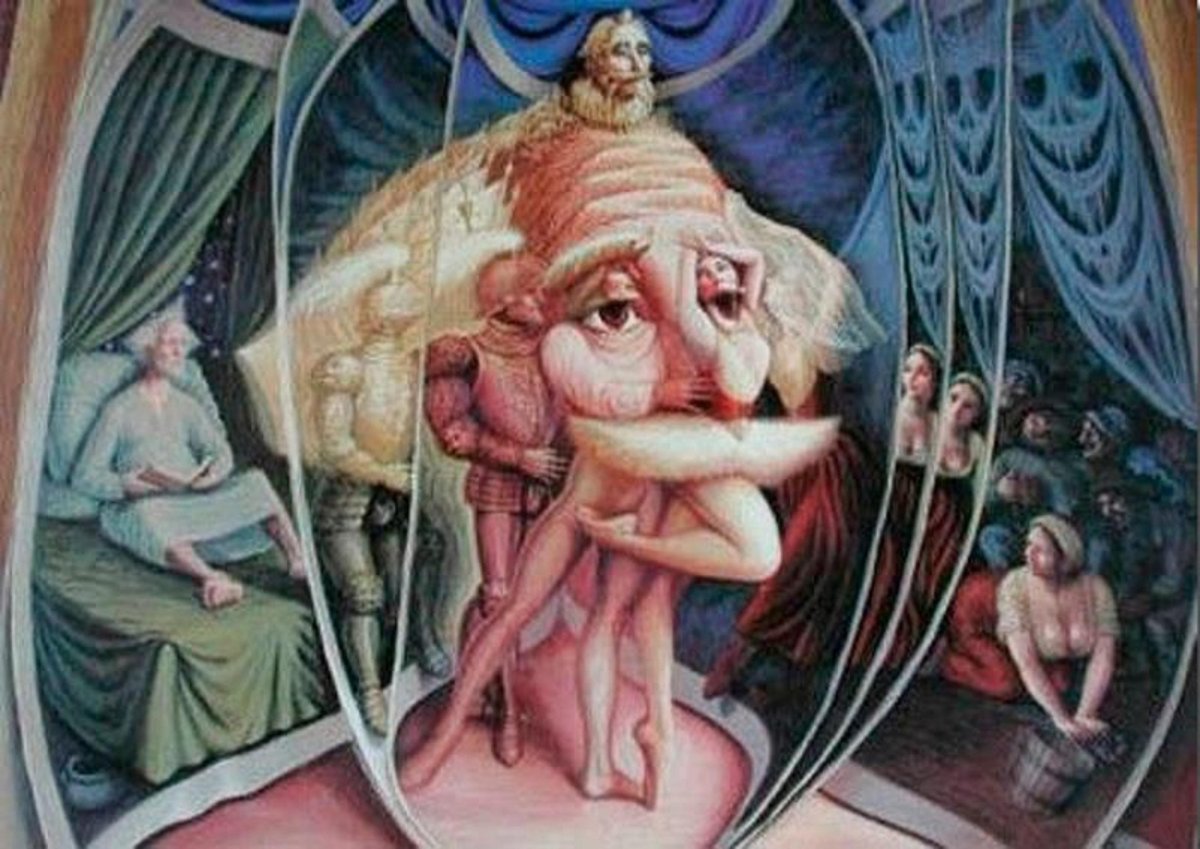 Художник оптических иллюзий Октавио Окампо