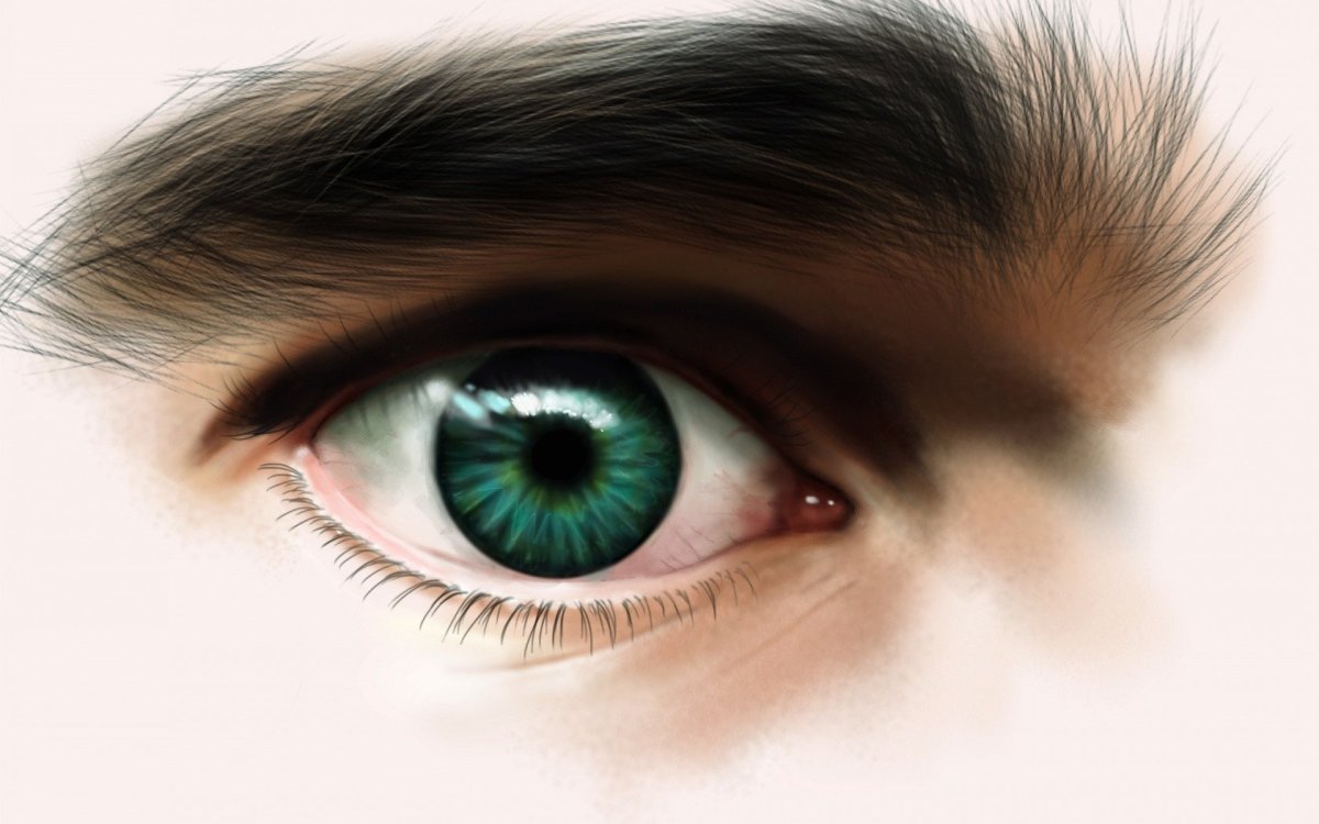 Блики в глазах