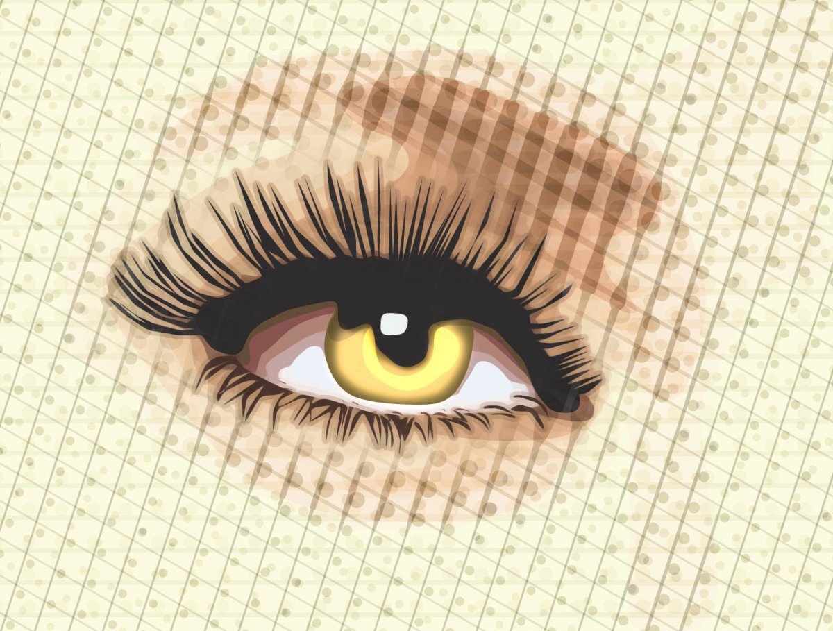 Ресницы рисунок