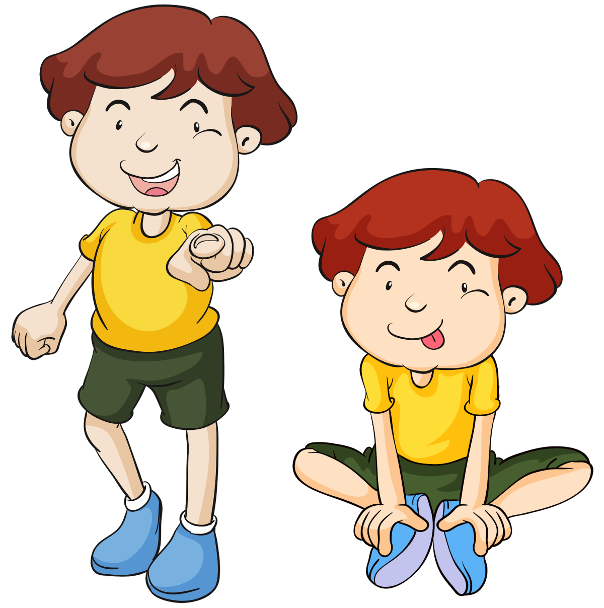 Мальчик с девочкой дружил в живописи