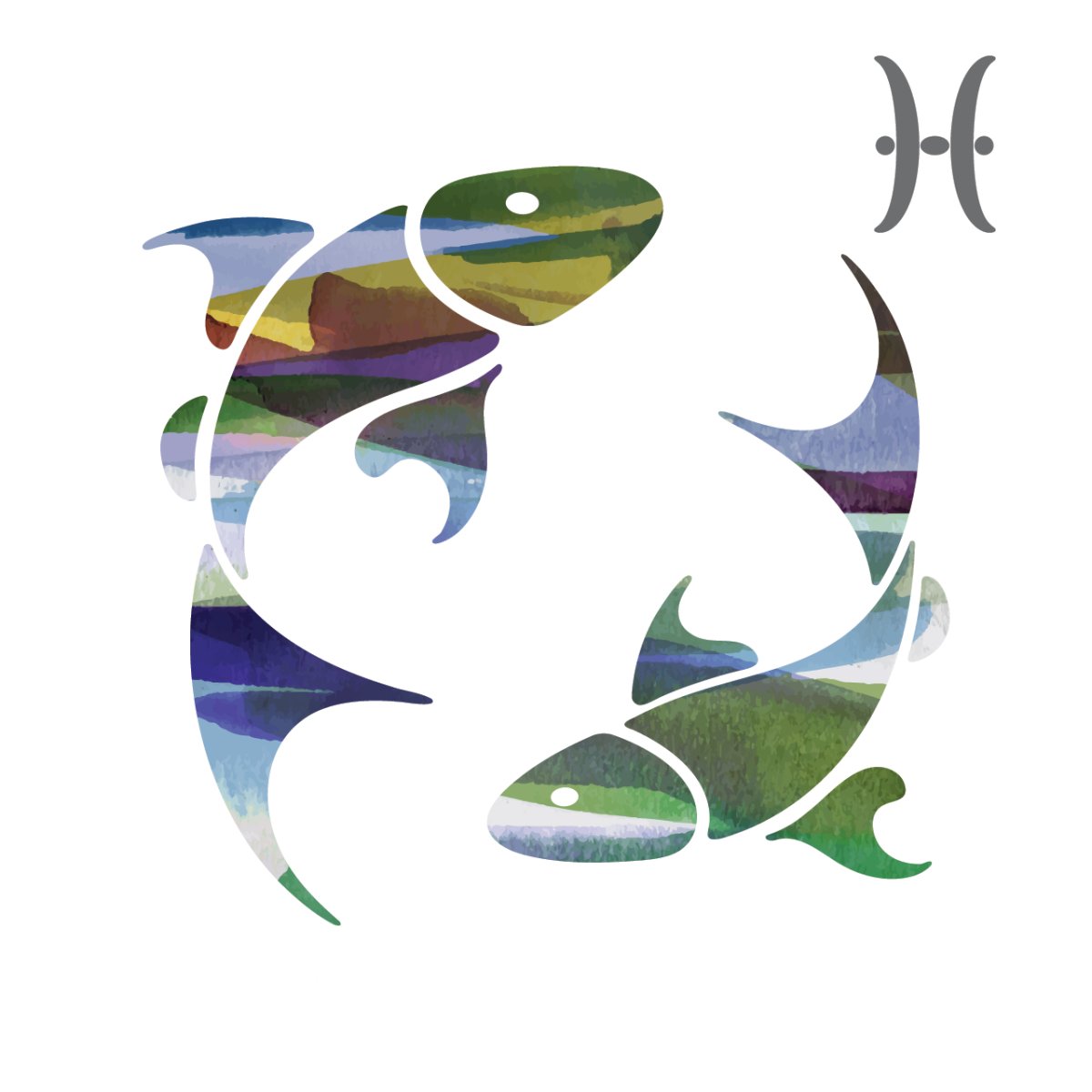 Знаки зодиака "рыбы"