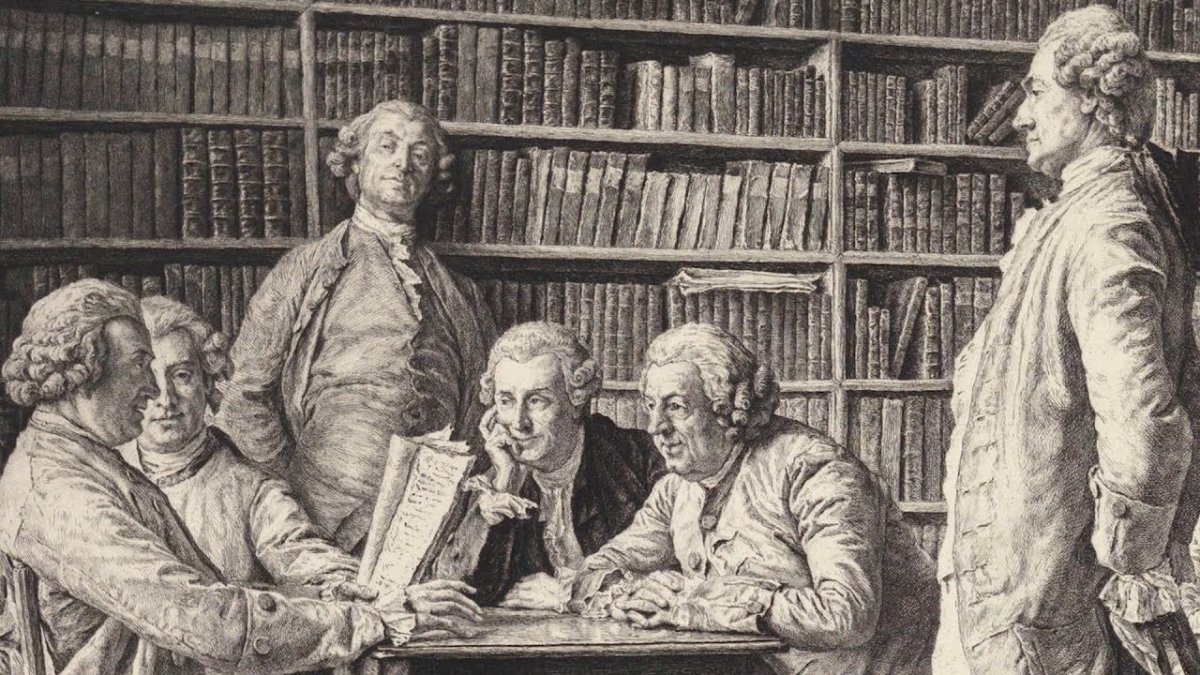 Дени Дидро его библиотека